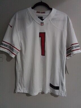 NWT Nike White Arizona Cardinals #1 Murray Jersey with Red Accents